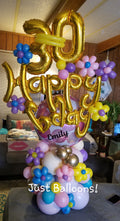 Happy Birthday frase Bouquet