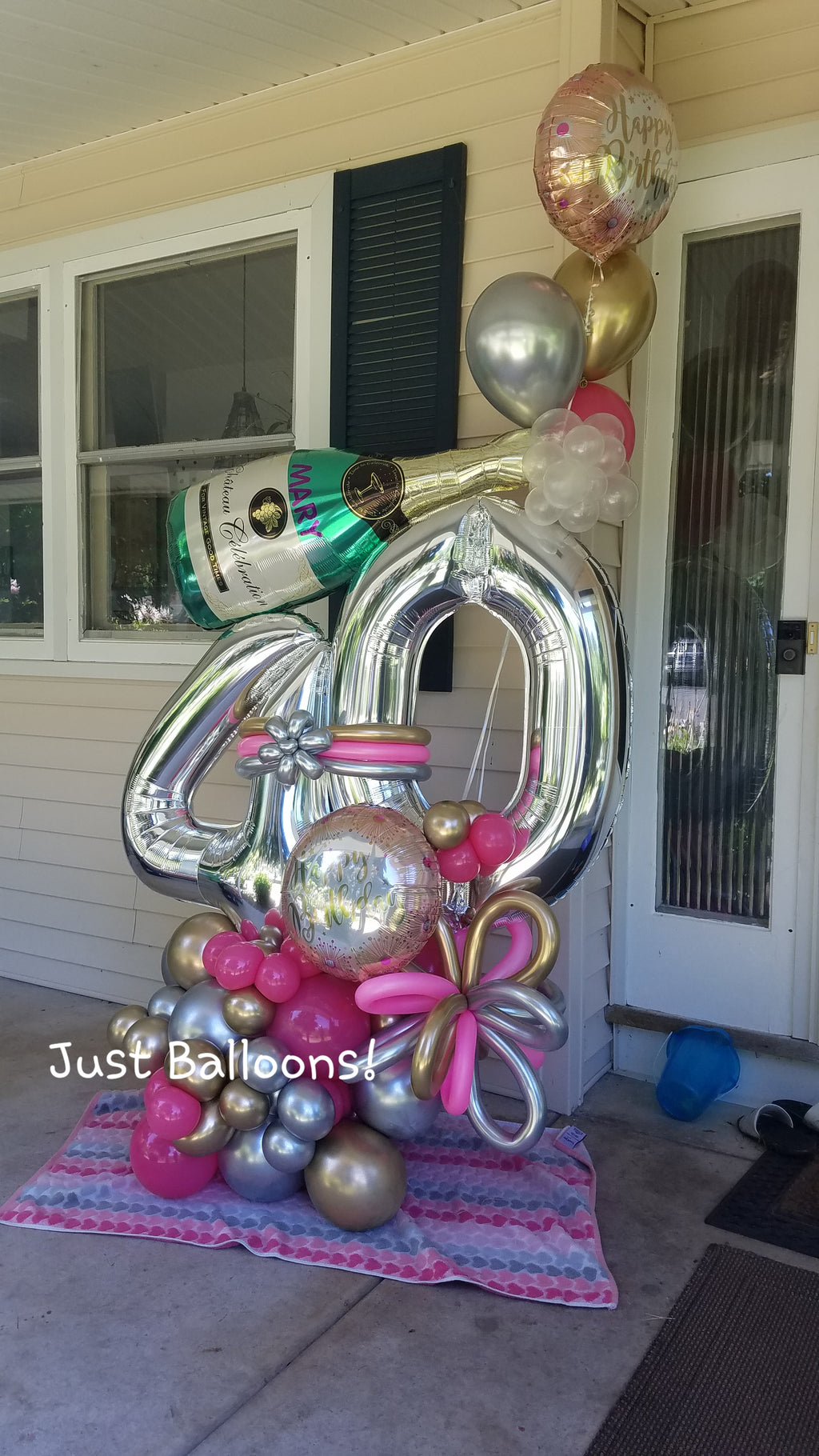 Number or letter Balloon Fantasy Bouquet