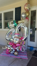Number or letter Balloon Fantasy Bouquet