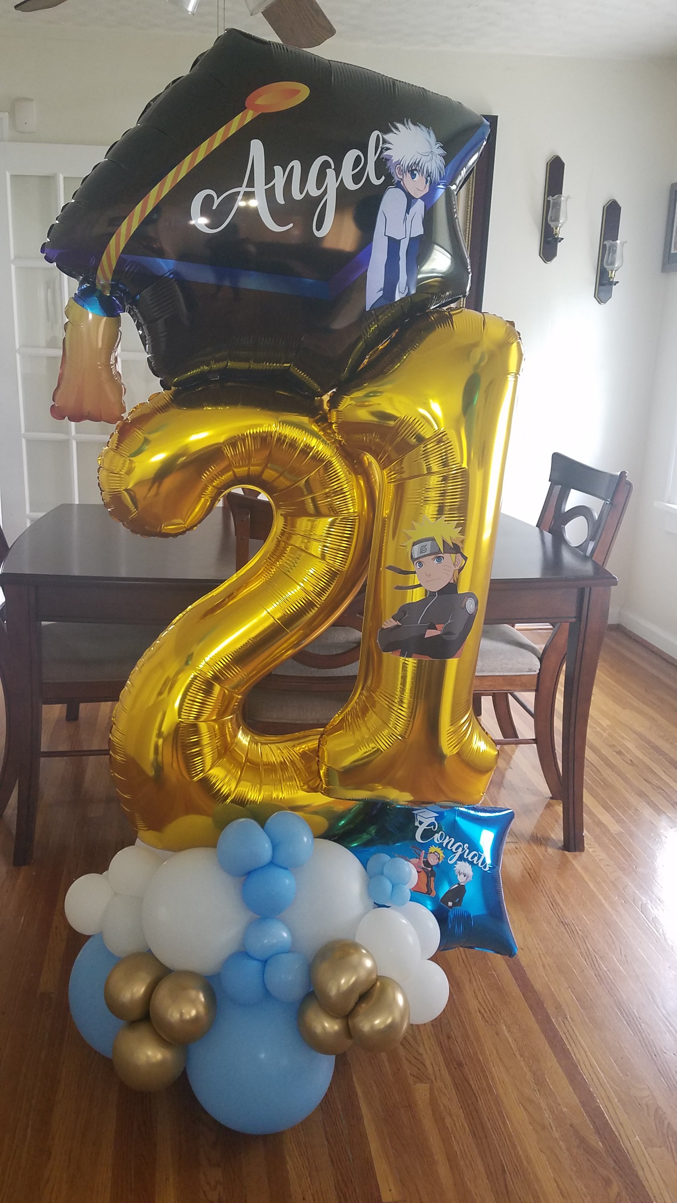 Graduation Fantasy Balloon Bouquet