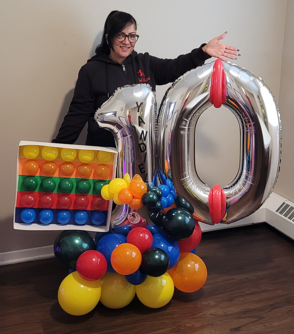 Number or letter Balloon Fantasy Bouquet