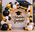 Graduation Balloon Arch with Cap – Organic